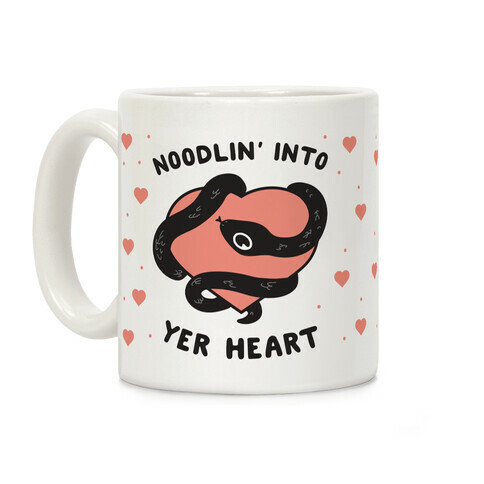 Noodlin' Into Yer Heart Coffee Mug