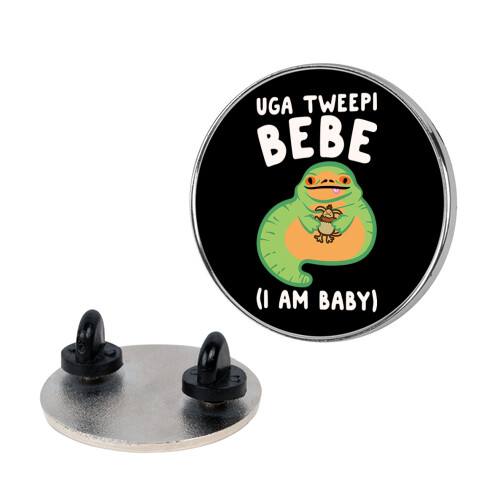 I Am Baby Jabba Parody Pin