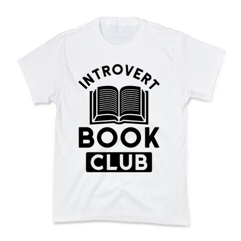 Introvert Book Club Kids T-Shirt