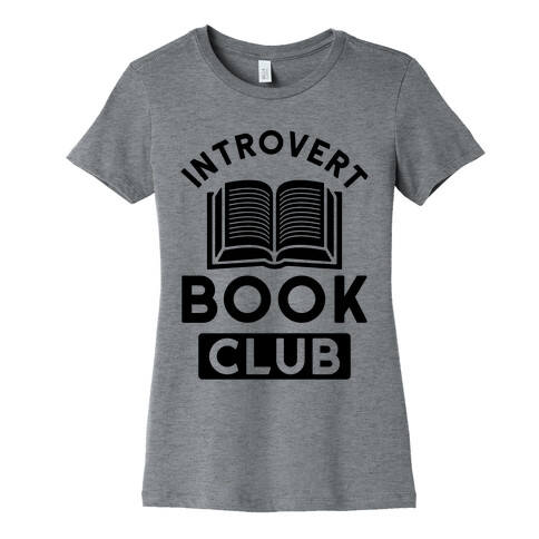 Introvert Book Club Womens T-Shirt