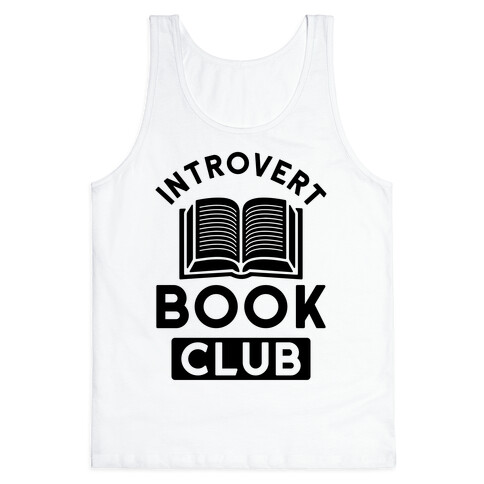 Introvert Book Club Tank Top