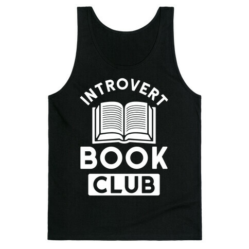 Introvert Book Club Tank Top