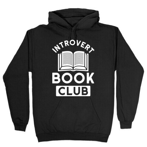 Introvert Book Club Hooded Sweatshirt