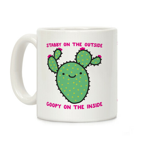 Stabby On The Outside, Goopy On The Inside Coffee Mug