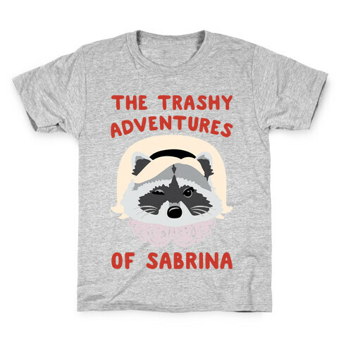 The Trashy Adventures of Sabrina Parody Kids T-Shirt