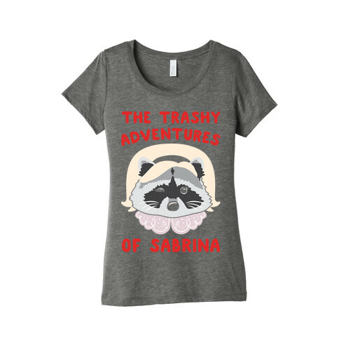 The Trashy Adventures of Sabrina Parody Womens T-Shirt