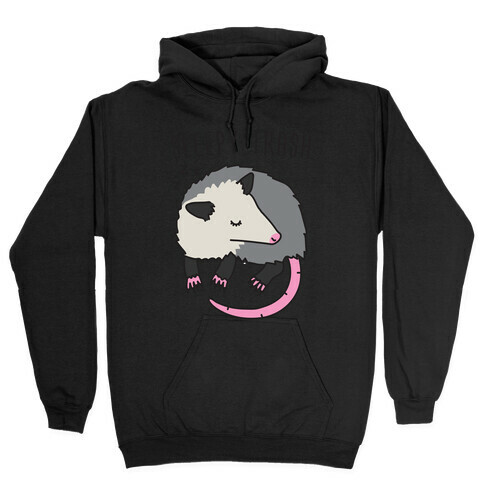 Sleepy Trash Opossum Hooded Sweatshirt