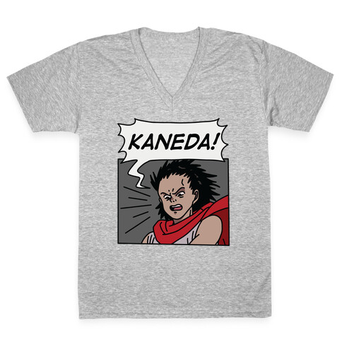 Tetsuo Screaming Kaneda (2 OF 2 PAIR) V-Neck Tee Shirt