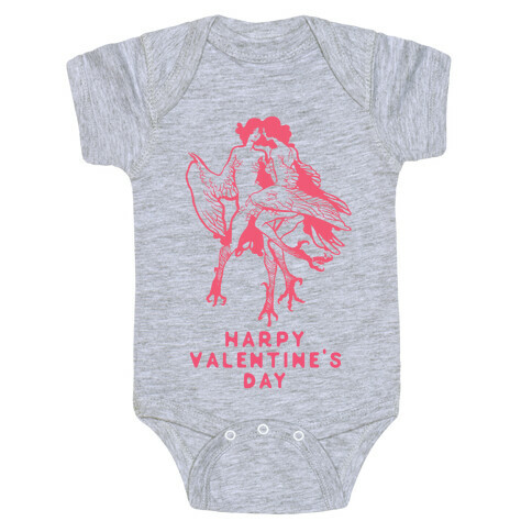 Harpy Valentine's Day Baby One-Piece