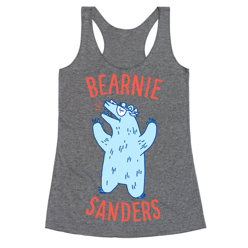 Bearnie Sanders Racerback Tank Top