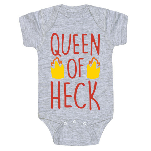 Queen of Heck Parody Baby One-Piece