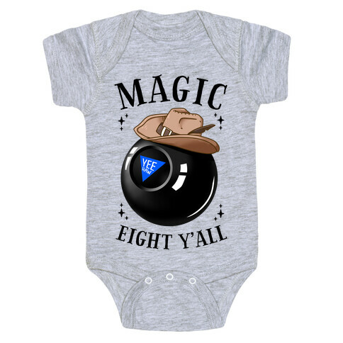 Magic Eight Y'all Baby One-Piece