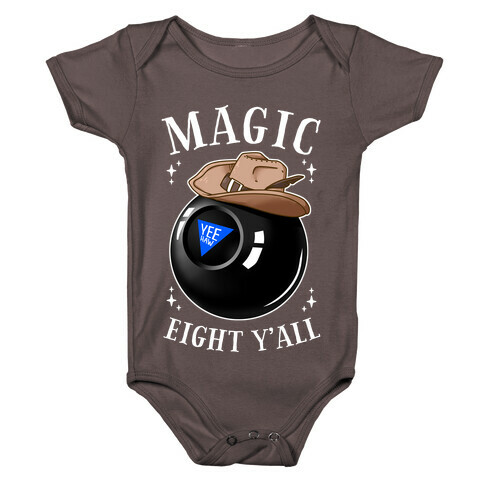 Magic Eight Y'all Baby One-Piece