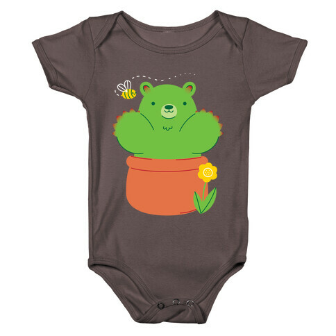 Bear Paw Cactus Baby One-Piece