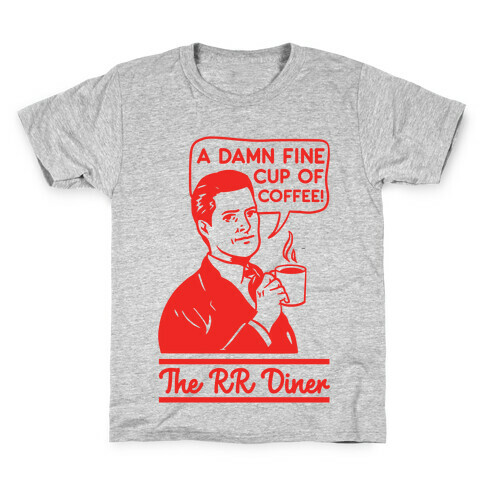 A Damn Fine Cup of Coffee The RR Dine Kids T-Shirt
