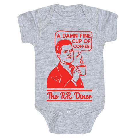 A Damn Fine Cup of Coffee The RR Dine Baby One-Piece