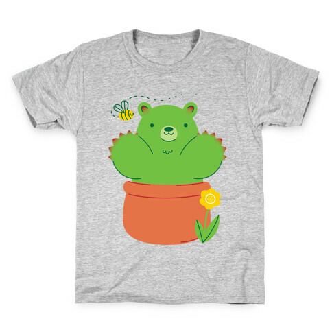 Bear Paw Cactus Kids T-Shirt