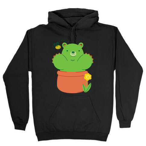 Bear Paw Cactus Hooded Sweatshirt