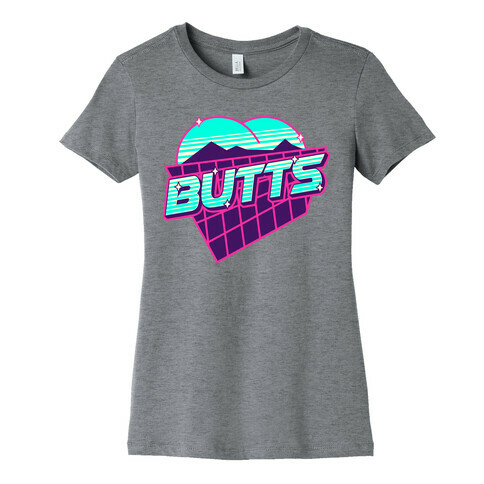 Retro Butts Womens T-Shirt