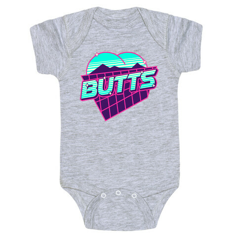 Retro Butts Baby One-Piece