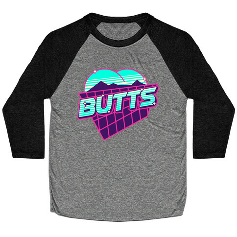 Retro Butts Baseball Tee