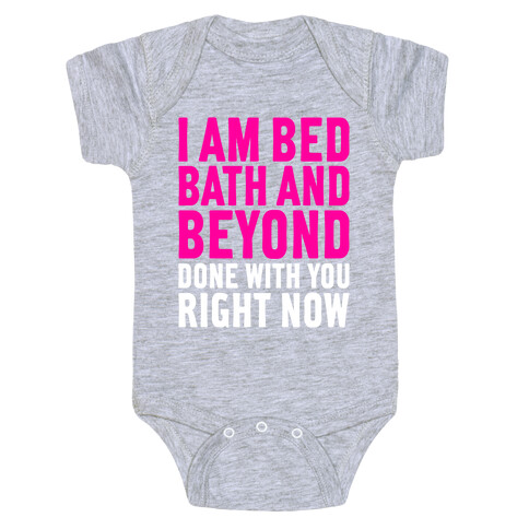 Bed Bath And Beyond Done Baby One-Piece