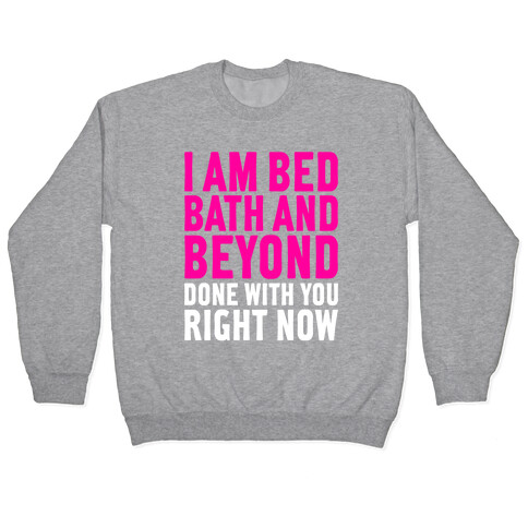 Bed Bath And Beyond Done Pullover