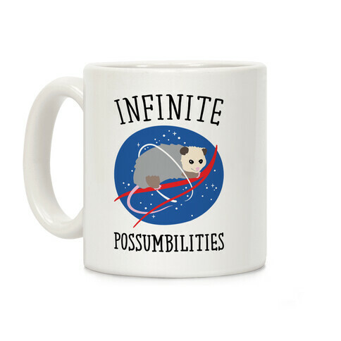 Infinite Possumbilities Parody Coffee Mug