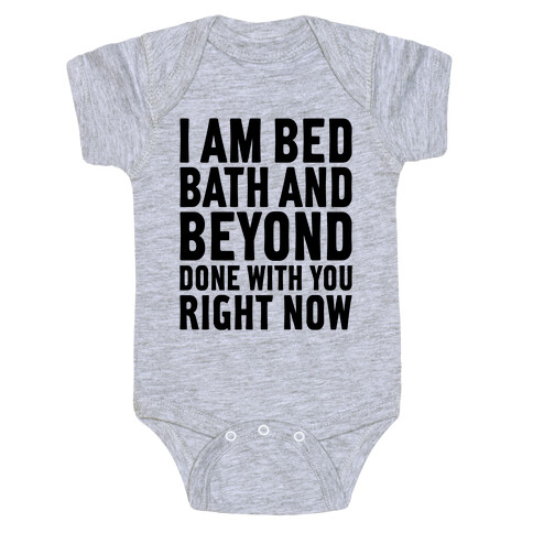 Bed Bath And Beyond Done Baby One-Piece