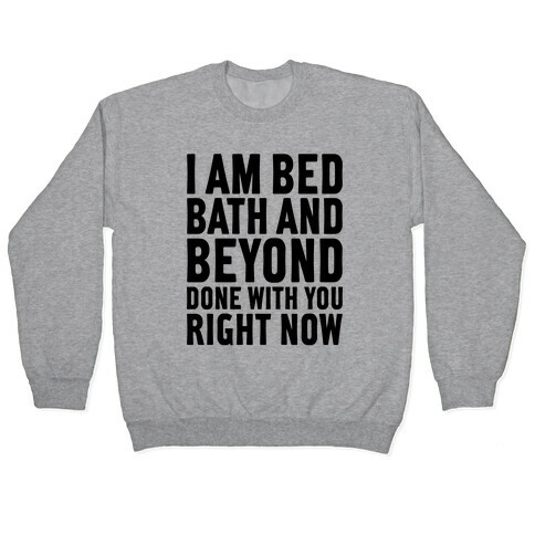 Bed Bath And Beyond Done Pullover