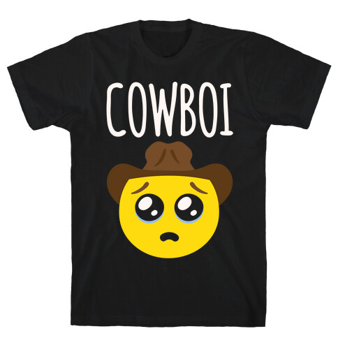 Cowboi White Print T-Shirt