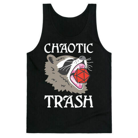 Chaotic Trash (Raccoon) Tank Top