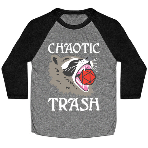 Chaotic Trash (Raccoon) Baseball Tee
