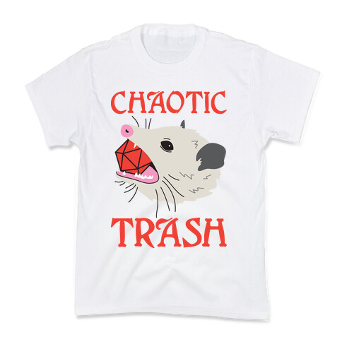 Chaotic Trash (Opossum) Kids T-Shirt