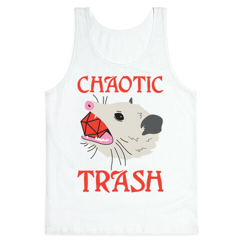 Chaotic Trash (Opossum) Tank Top