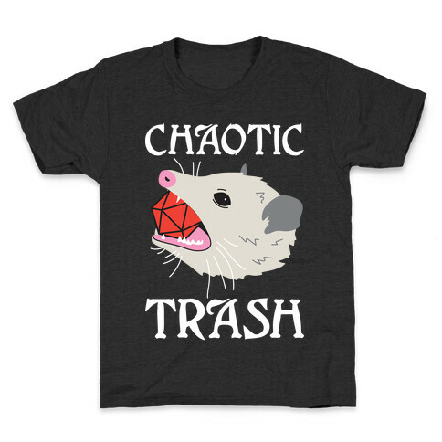 Chaotic Trash (Opossum) Kids T-Shirt