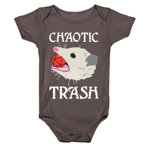 Chaotic Trash (Opossum) Baby One-Piece