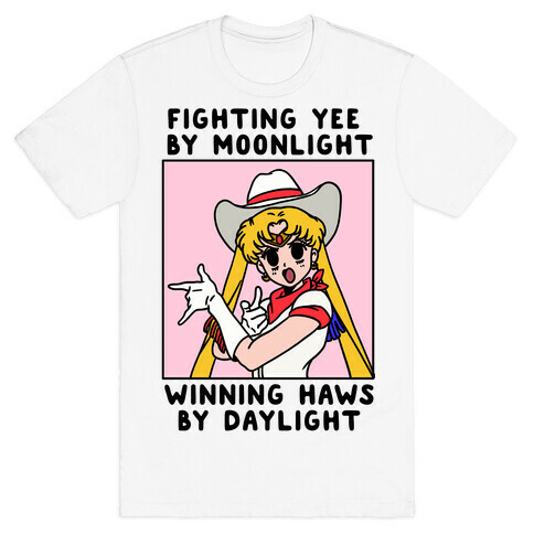 Fighting Yee By Moonlight Winning Haws By Daylight T-Shirt