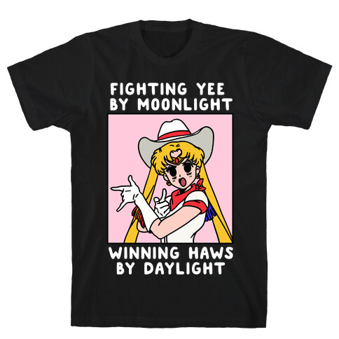 Fighting Yee By Moonlight Winning Haws By Daylight T-Shirt
