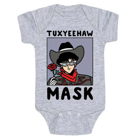 Tuxyeehaw Mask Baby One-Piece