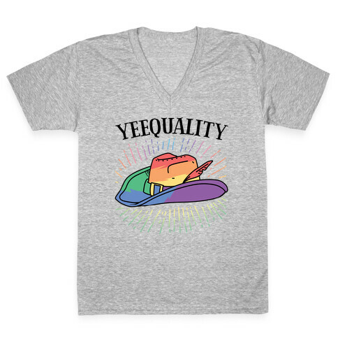 Yeequality V-Neck Tee Shirt