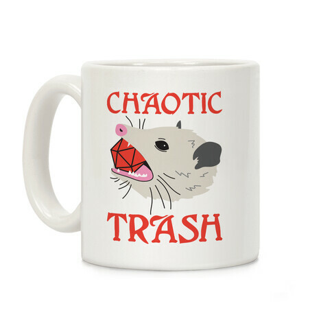 Chaotic Trash (Opossum) Coffee Mug