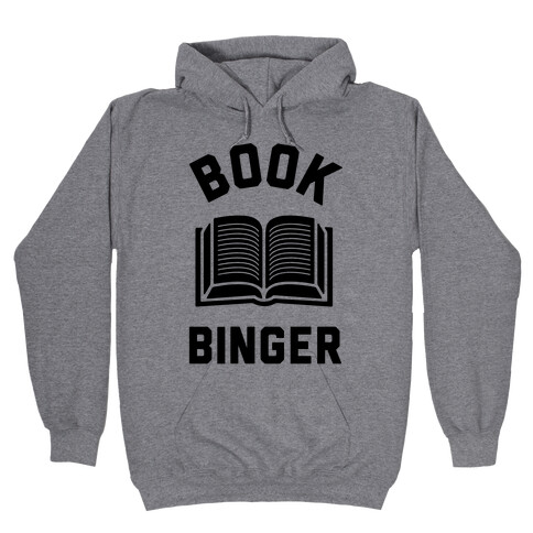 Book Binger Hooded Sweatshirt