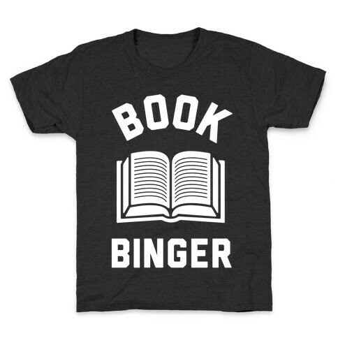 Book Binger Kids T-Shirt