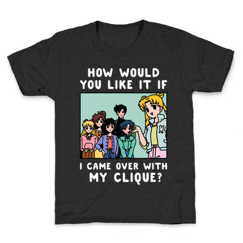 How Would You Like It If I Came Over With My Clique Usagi Kids T-Shirt
