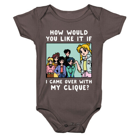 How Would You Like It If I Came Over With My Clique Usagi Baby One-Piece