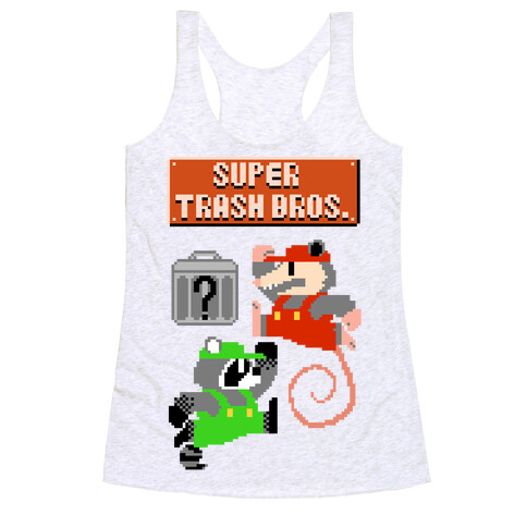 Super Trash Bros Racerback Tank Top