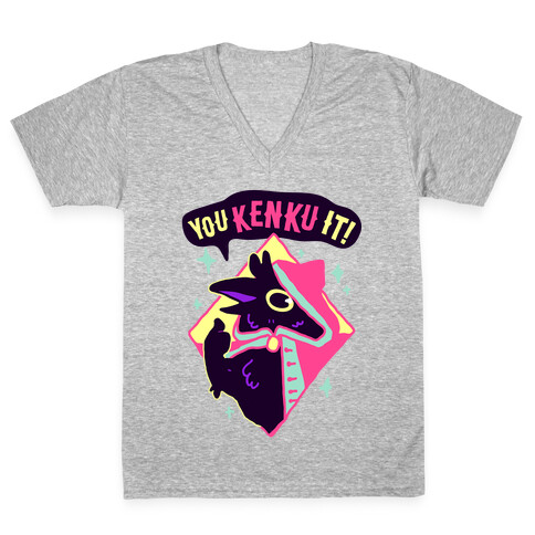 You Kenku It V-Neck Tee Shirt