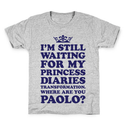 Where Are You Paolo? Kids T-Shirt