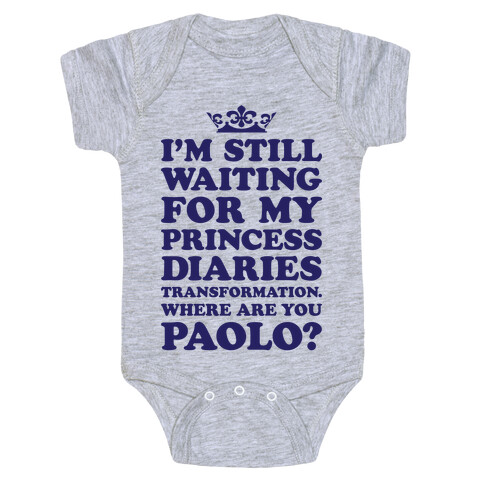 Where Are You Paolo? Baby One-Piece